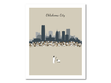 Lost Sheep from Oklahoma City Poster Print